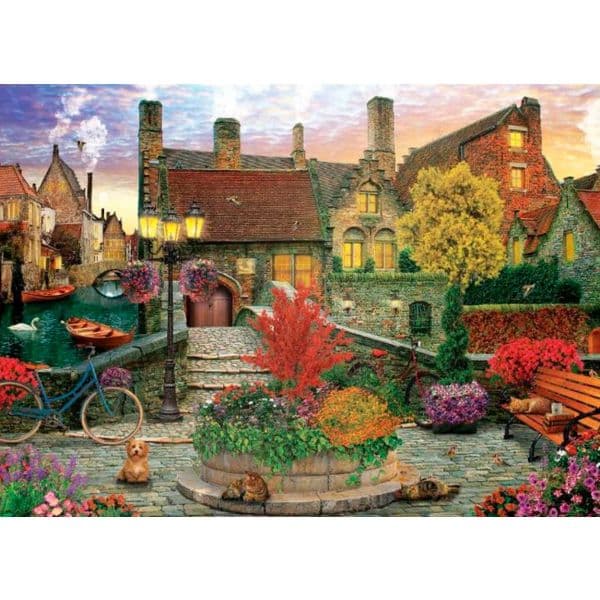 Eurographics Puzzle Old Village Life 1000 Peças