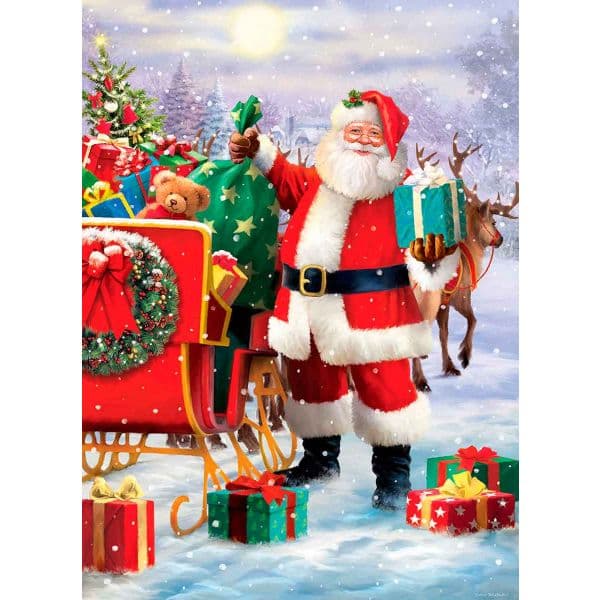 Eurographics Puzzle Pai Natal Sleigh 1000 Peças