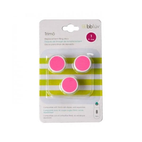 Bbluv Trimö Pack 3 Peças de Reposição para Lima Elétrica Etapa 1 (0-3m) B0157