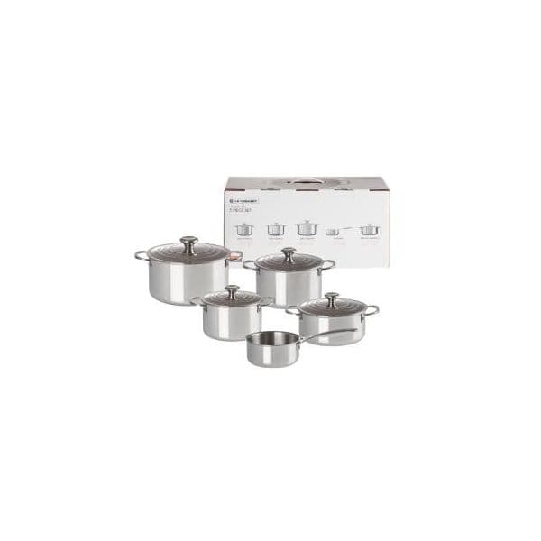 Le Creuset Trem de Cozinha Inox 3ply Plus Aço Inoxidável 5 Peças