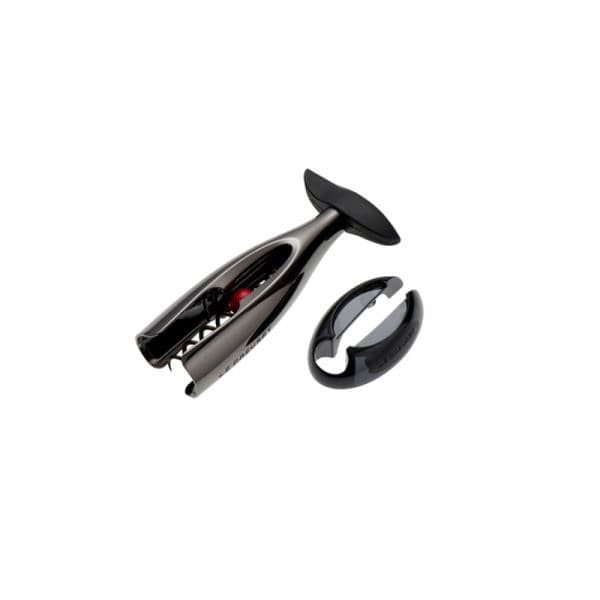 Le Creuset Saca-rolhas com Corta Cápsulas GS-300 Preto Nickel - LC49809000060002
