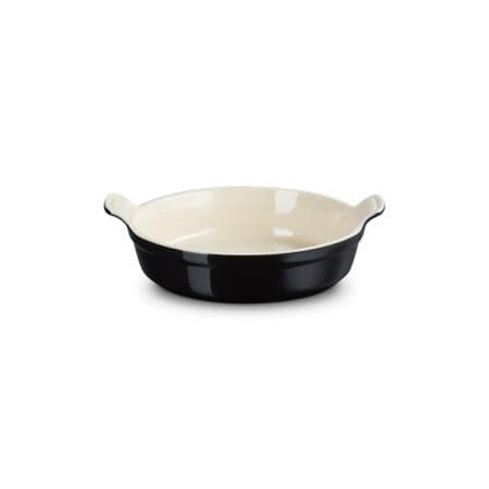 Le Creuset Tabuleiro Redondo 24cm Heritage, Negro Onix 61129241400007