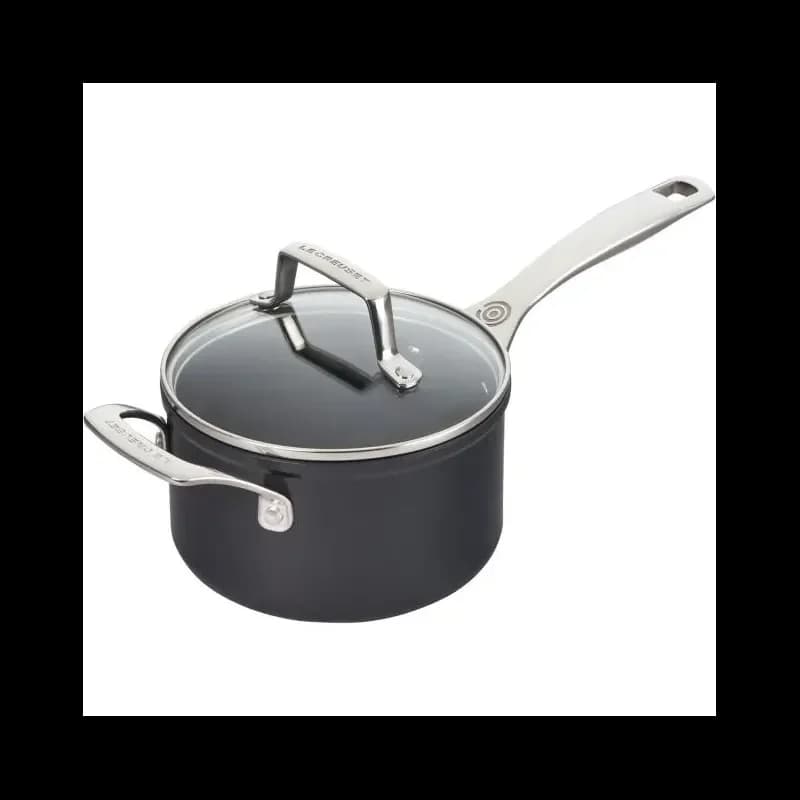 Le Creuset Panela/Tacho 18cm Alumínio Antiaderente Preto 51316180010398