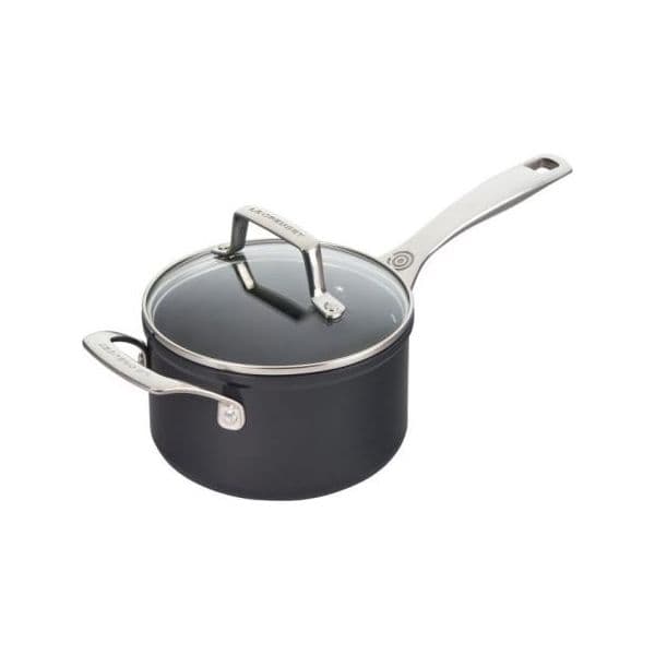 Le Creuset Panela/Tacho 18cm Alumínio Antiaderente Preto 51316180010398
