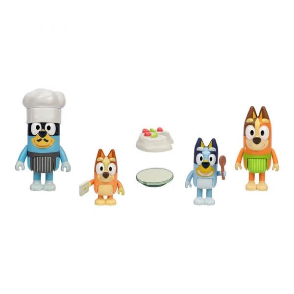 Moose Bluey Figuras da Família Pavlova