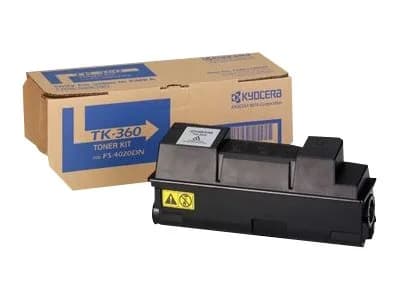 Kyocera TK360 Preto Cartucho de Toner Original – 1T02J20EU0/1T02J20EUC