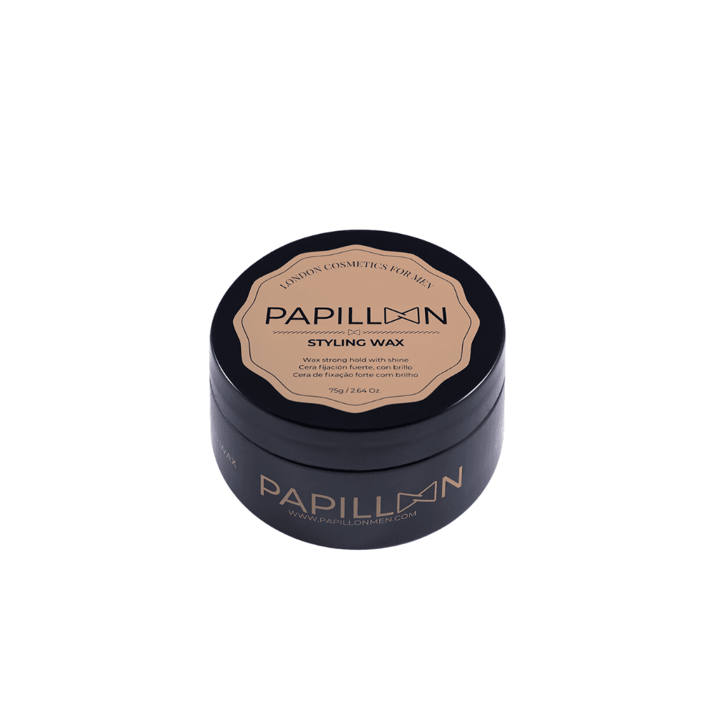 Papillon Styling Wax Cera de Fixação Forte com Brilho 75g