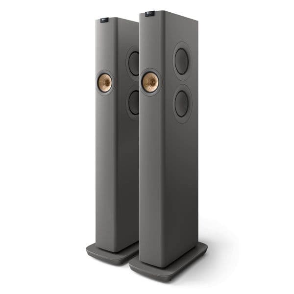 Kef - LS60Wireless (par) Cor: Cinza