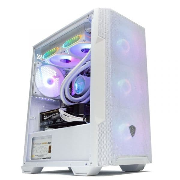 PcCom Ready AMD Ryzen 7 5800X 32GB 1TB SSD RTX 5060 Branco