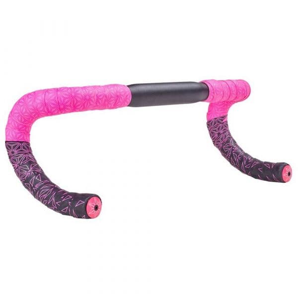 Supacaz Guiador Super Sticky Kush Neon Pink Star Fade / Neon Pink