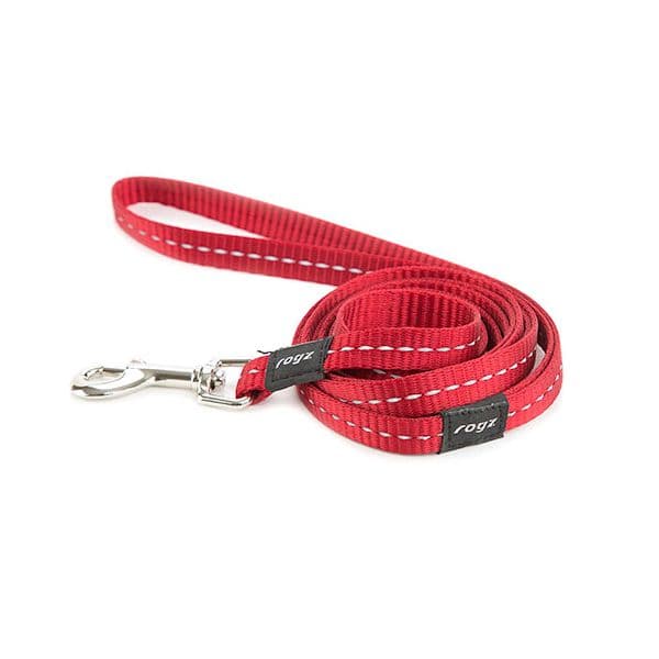 Rogz Trela Costura Reflectante Red M
