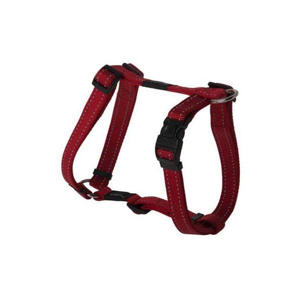 Rogz Peitoral Costura Reflectante Red M