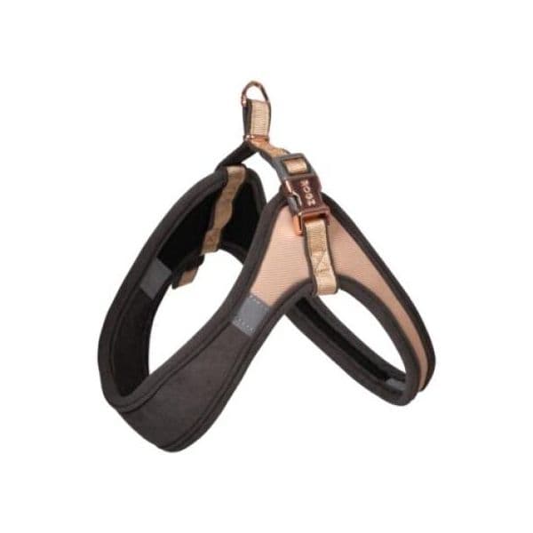 Rogz Peitoral Ajustável Urban Fast Fit Dourado S-M