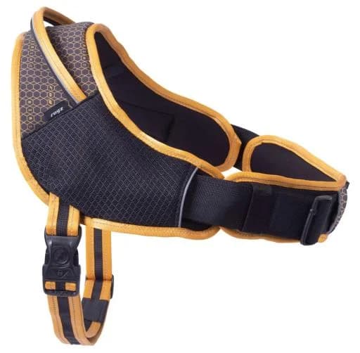 Rogz Peitoral Reflexivo Tech Air Sport Ocre S