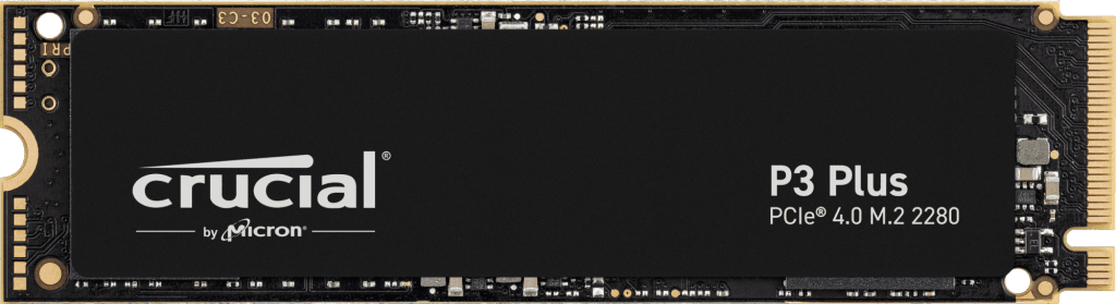 SSD Crucial 1TB P3 Plus M.2 2280 NVMe - CT1000P3PSSD8