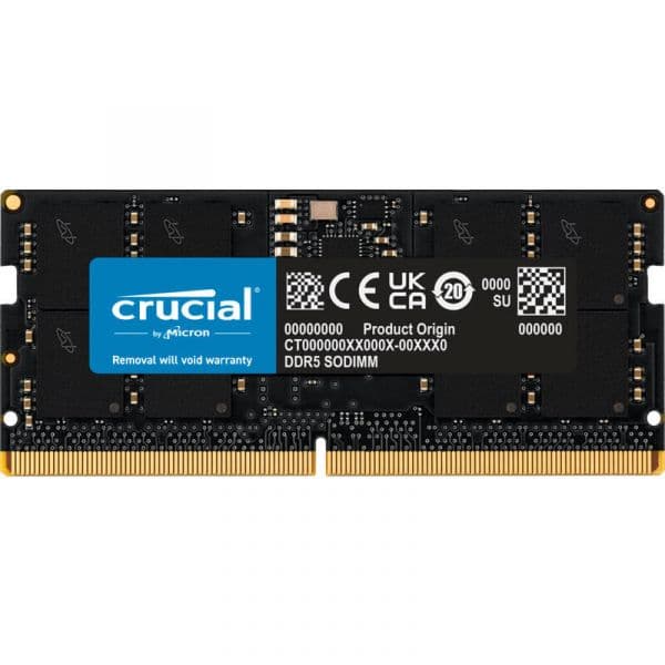 Memória RAM Crucial 24GB SO-DIMM 5600Mhz CL46 DDR5