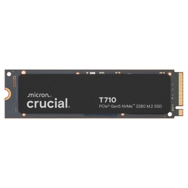 SSD Crucial M.2 2280 T710 NVMe 1TB PCIe Gen5 Encrypted CT1000T710SSD8