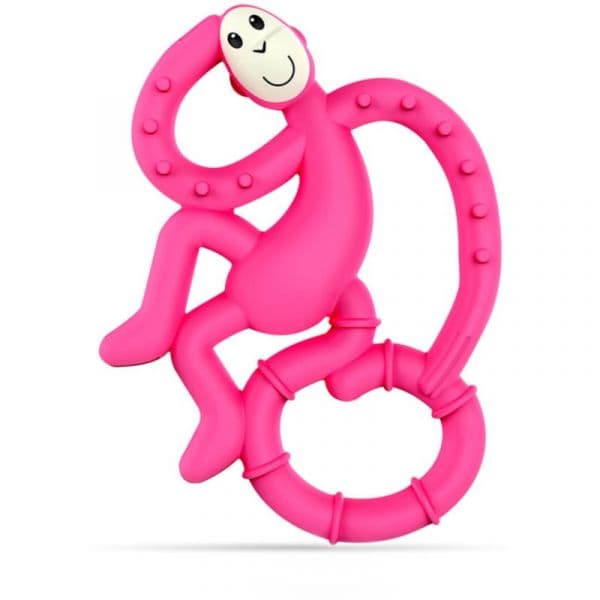 Matchstick Monkey Mini Monkey Teether Mordedor com Aditivo Antimicrobiano