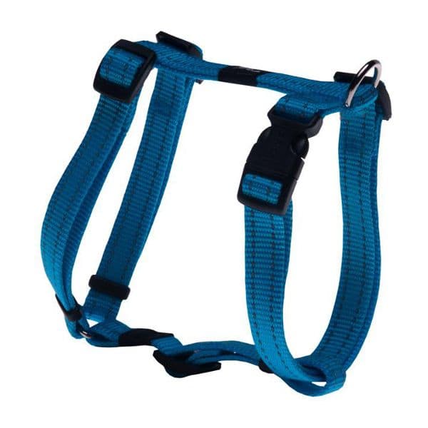 Rogz Peitoral Clássico Refletor F Azul Turquesa / SJ14 S