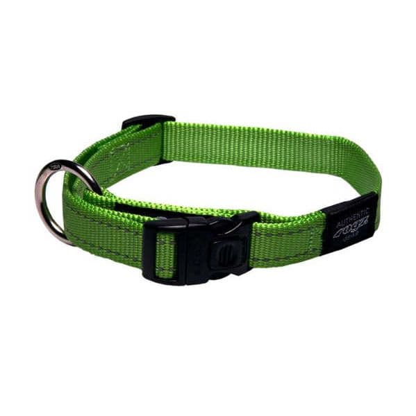 Rogz Coleira Cão Utility Reflectora XL Verde