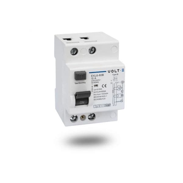 Volt-E Diferencial Tipo B 2Polos 63A