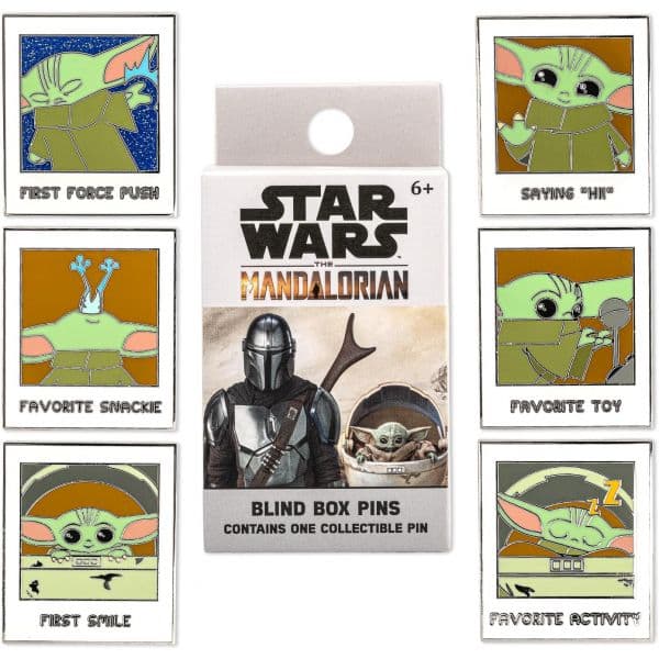 Funko Pop! Pin Mistério Blind Box: Star Wars The Mandalorian - Yoda the Child