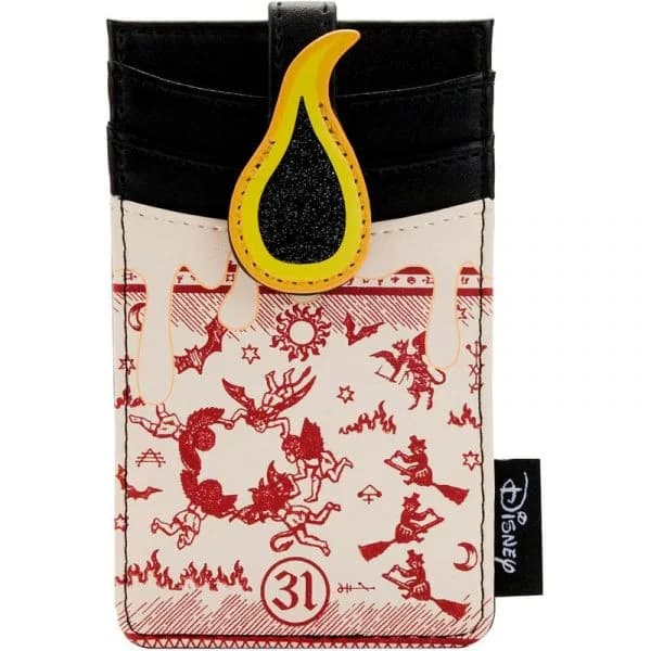 Loungefly Hocus Pocus - Black Flame Candle Glow Card Holder