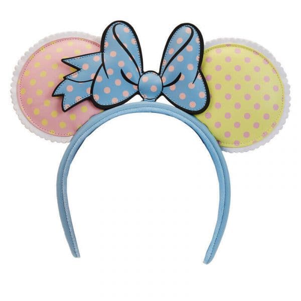 Loungefly Diadema Minnie Mouse Pastel Polka Dot