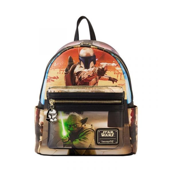 Loungefly Mochila o Ataque dos Clones Episode II Star Wars 26cm