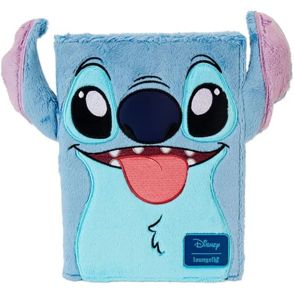 Loungefly Disney Stitch Pelúcia Caderno/Diário Azul