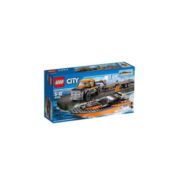 LEGO City 4 X4 com Barco a Motor - 60085