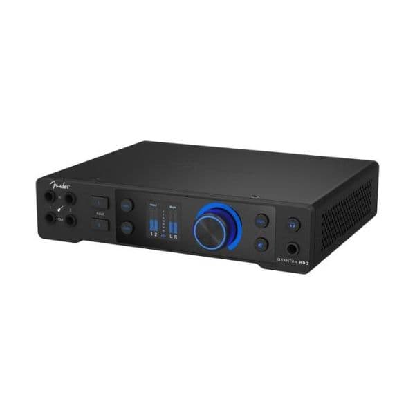 Fender Interface de Áudio Quantum HD 2 USB-C com Pré-amplificadores MAX-HD