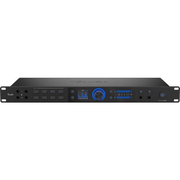 Fender Interface Áudio USB-C Quantum HD 8 com 8 Pré-Amplificadores Max-HD e Auto Gain