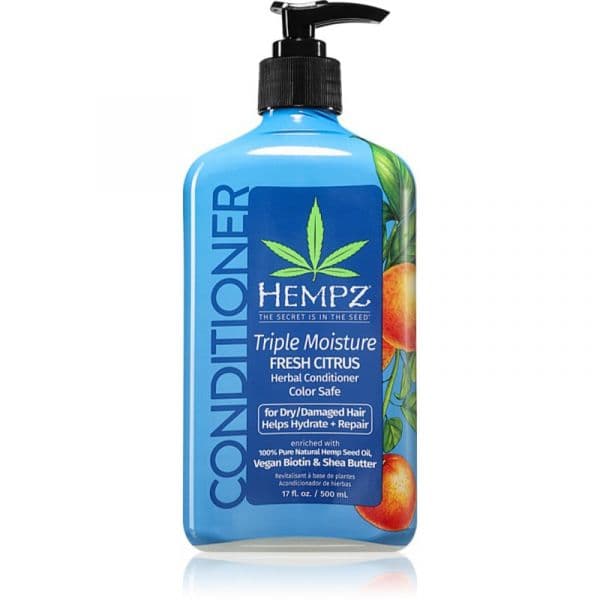 Hempz Triple Moisture Condicionador Hidratante para Cabelo 500ml