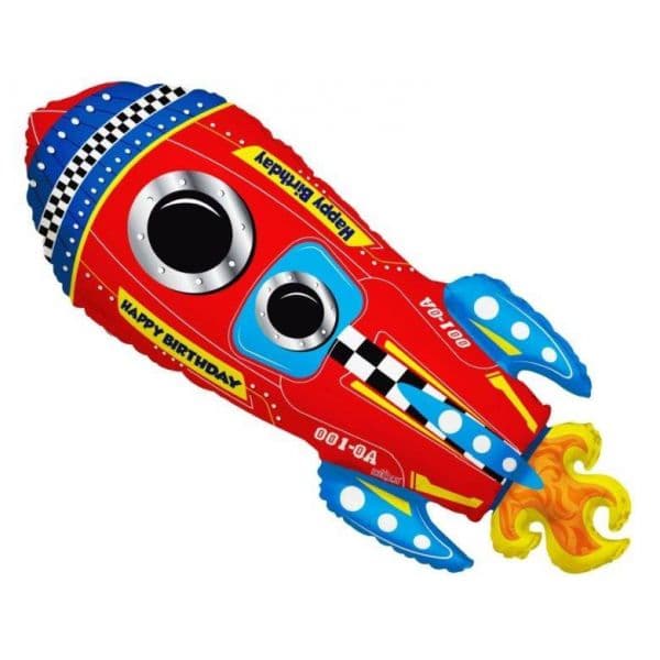 Kaleidoscope Balão Foil 28" Foguetão - 140015935