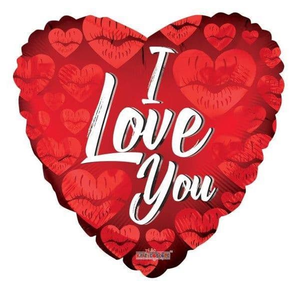 Kaleidoscope Balão Foil 18" i Love You Beijinhos - 140016228