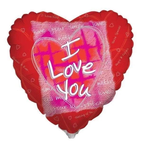 Kaleidoscope Balão Foil 36'' Coração I Love You - 140017542