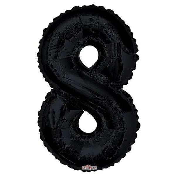Kaleidoscope Balão Foil 34" nº 8 Preto - 140019690