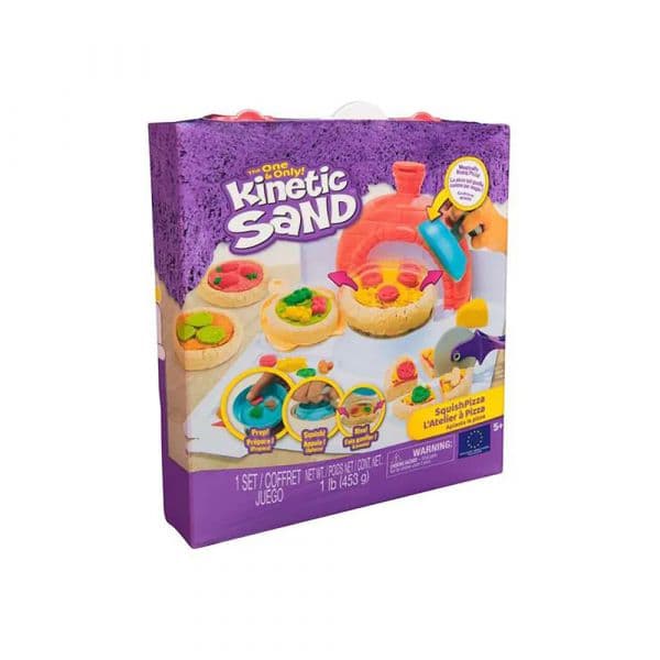 Spin Master Kinetic Sand Squish Pizza