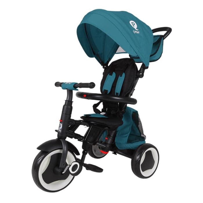 Triciclo Qplay Rito+ Turquoise