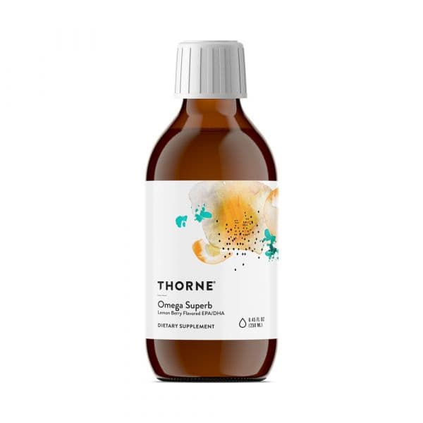 Thorne Omega Superb Liq. Lemon 250ml