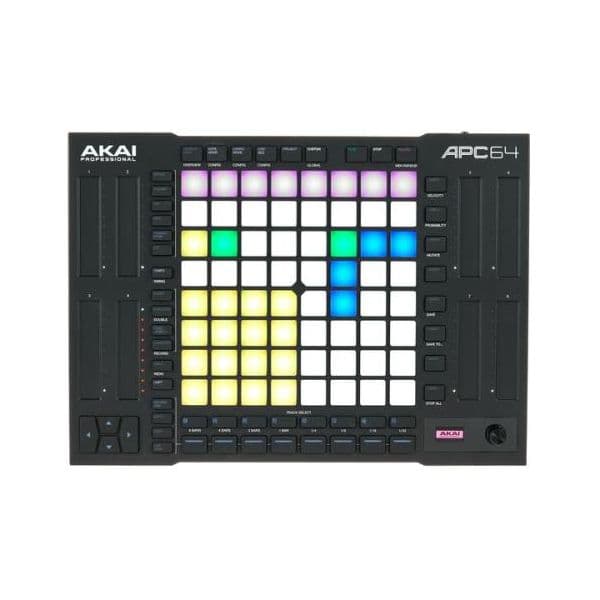 Akai Controlador de Ritmos APC64 com 64 Pads RGB para Ableton Live - Preto