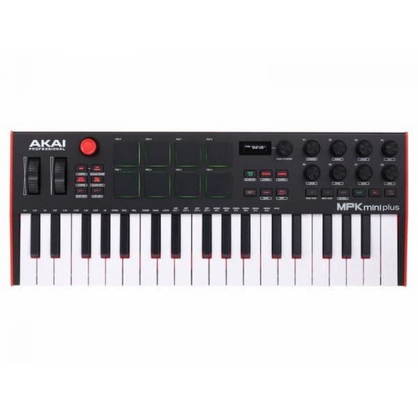 Akai Mpk Mini Plus Teclado Midi 37 Teclas USB