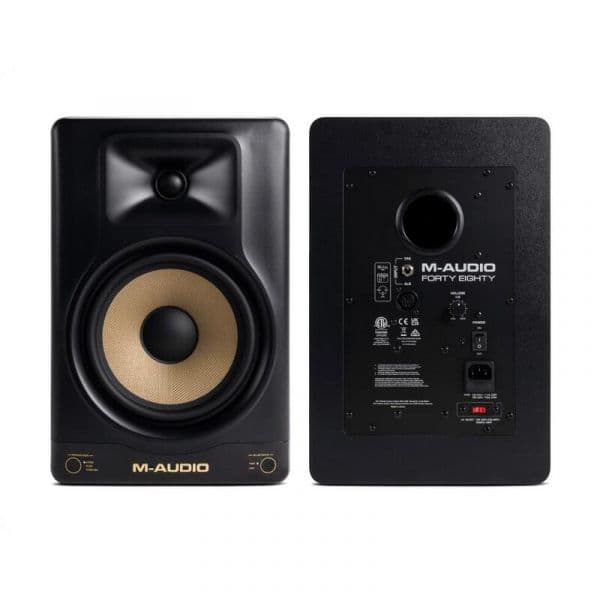 M-Audio Monitor de Estúdio Forty Eighty Bluetooth Portátil Ativo Nearfield Preto