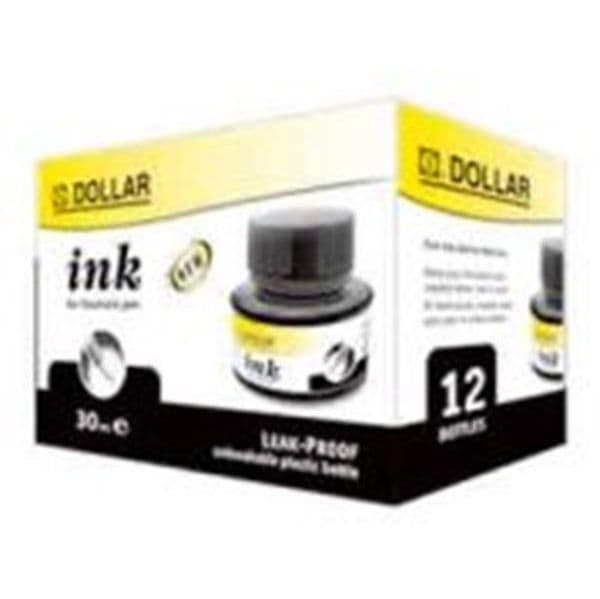 Dollar Tinta Canetas 30ml Preto - 1941031