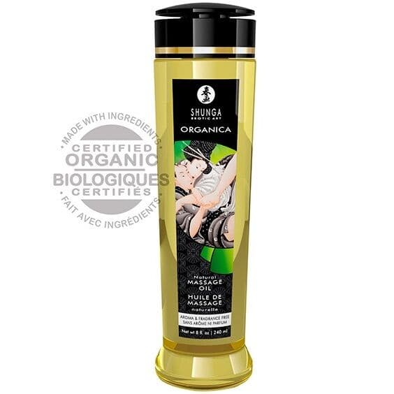 Shunga Kissable Massage Oil Organica - D-224036