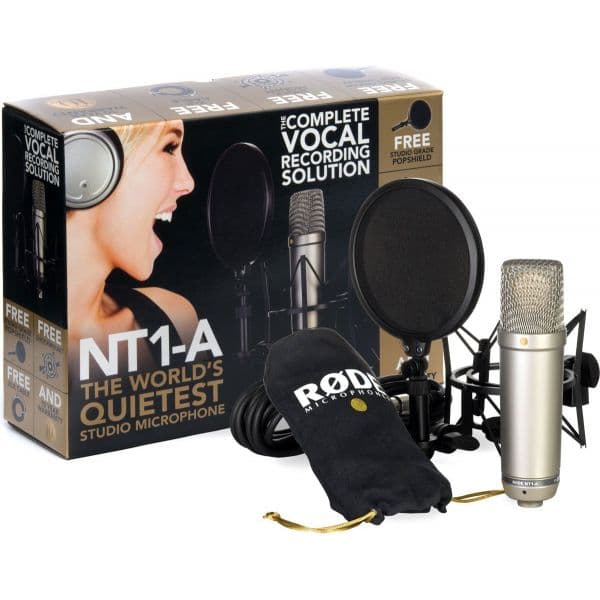 Rode NT1-A Complete Vocal Recording Solution - 600.100.01