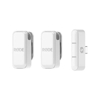 Rode Microfone Sem Fio Wireless Micro Lightning Branco