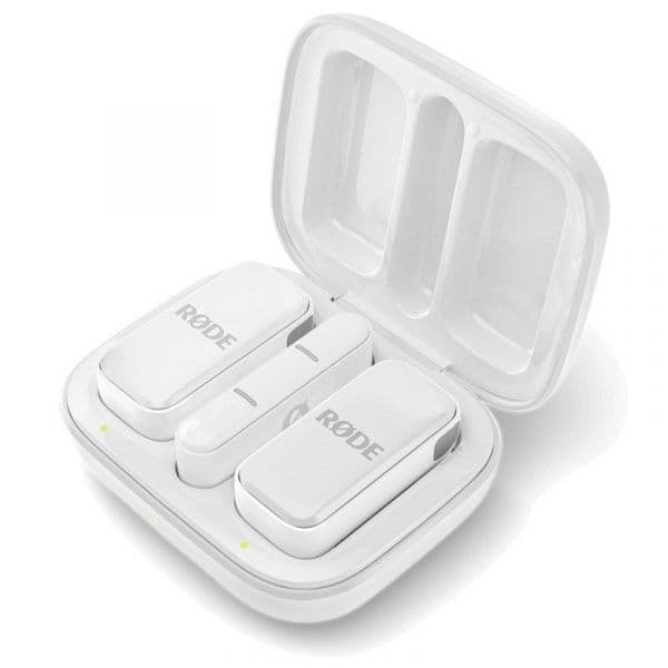 Rode Microfone Sem Fio Wireless Micro Lightning Branco