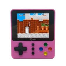 MINI CONSOLA RETRO 500 JOGOS COR DE ROSA
